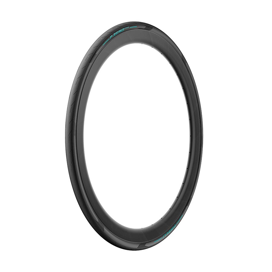 Pirelli PZero Race road tire, 700x26c folding clincher with SmartEvo Techbelt, black, made in Italy, for high-performance cycling.