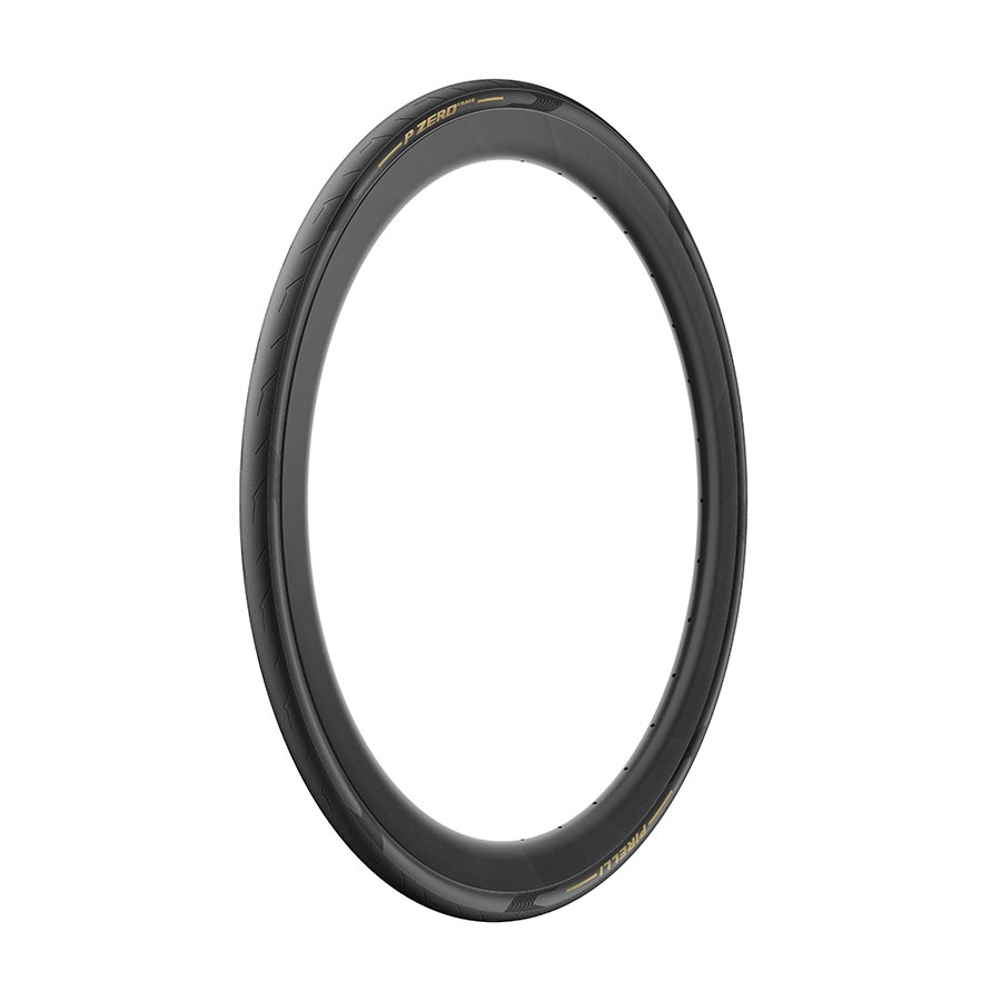 Pirelli PZero Race road tire with black folding clincher design, 700x26c size, made in Italy, featuring SmartEvo Techbelt.
