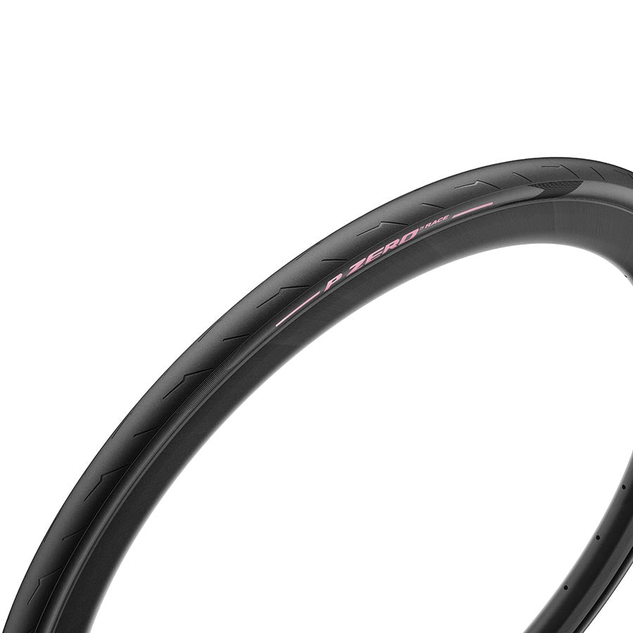 Pirelli PZero Race road tire, 700x26c folding clincher with Smartevo Techbelt, black, made in Italy, for high-performance cycling.