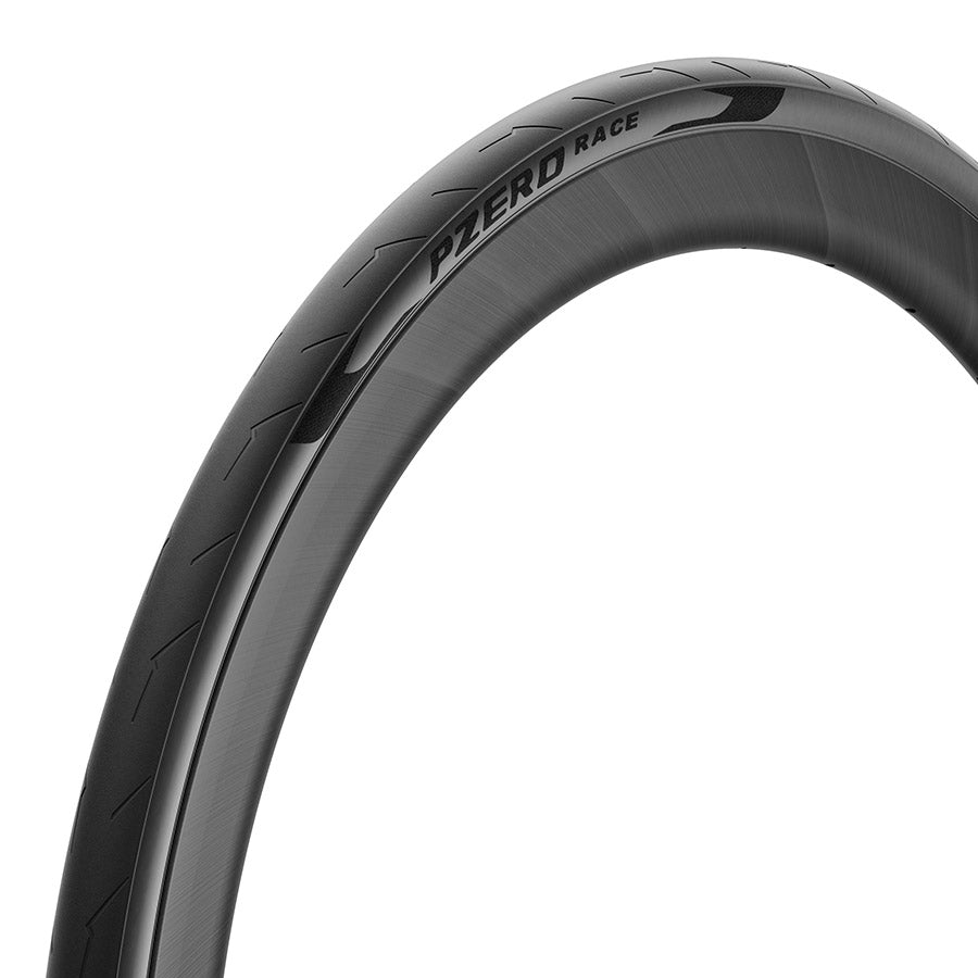 Pirelli PZero Race TLR road tire, 700x26c, folding tubeless-ready, black, made in Italy, high-performance cycling tire.