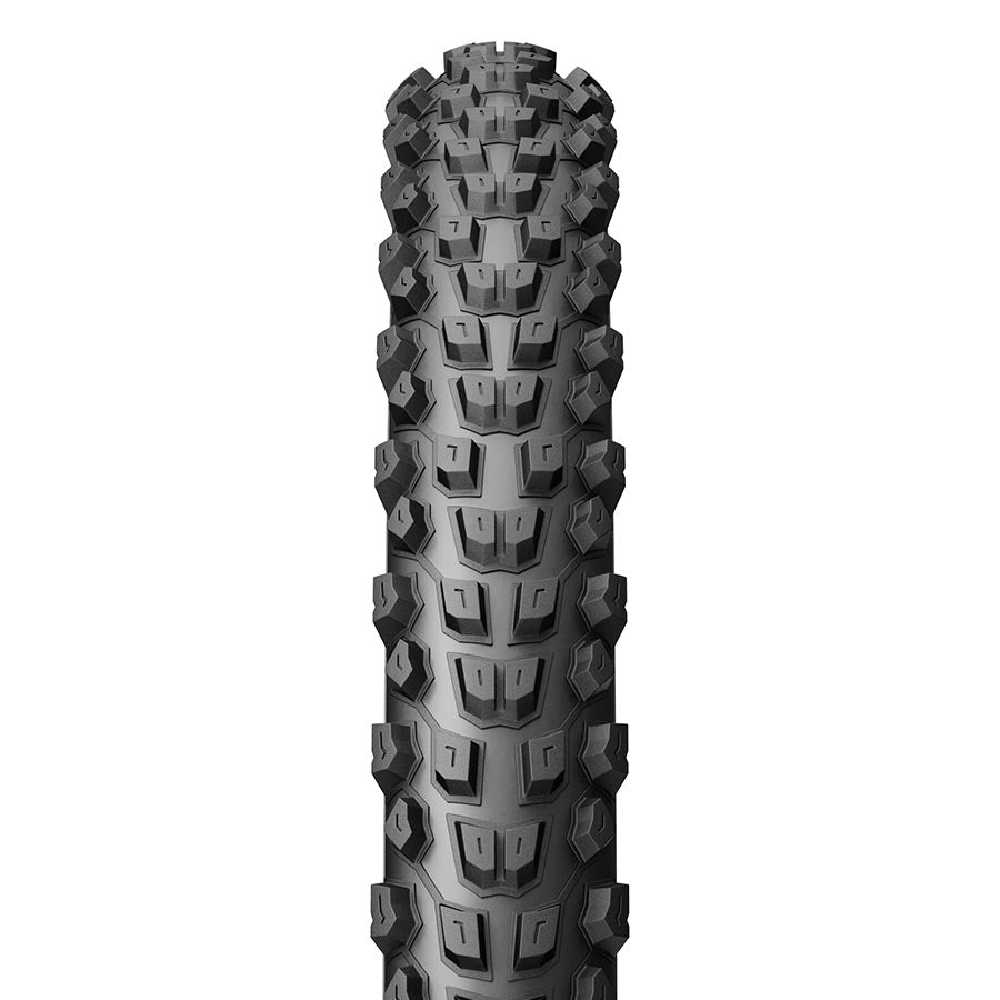 Pirelli Scorpion Enduro S mountain tire for 27.5-inch bikes, tubeless-ready with SmartGRIP and hardwall construction.