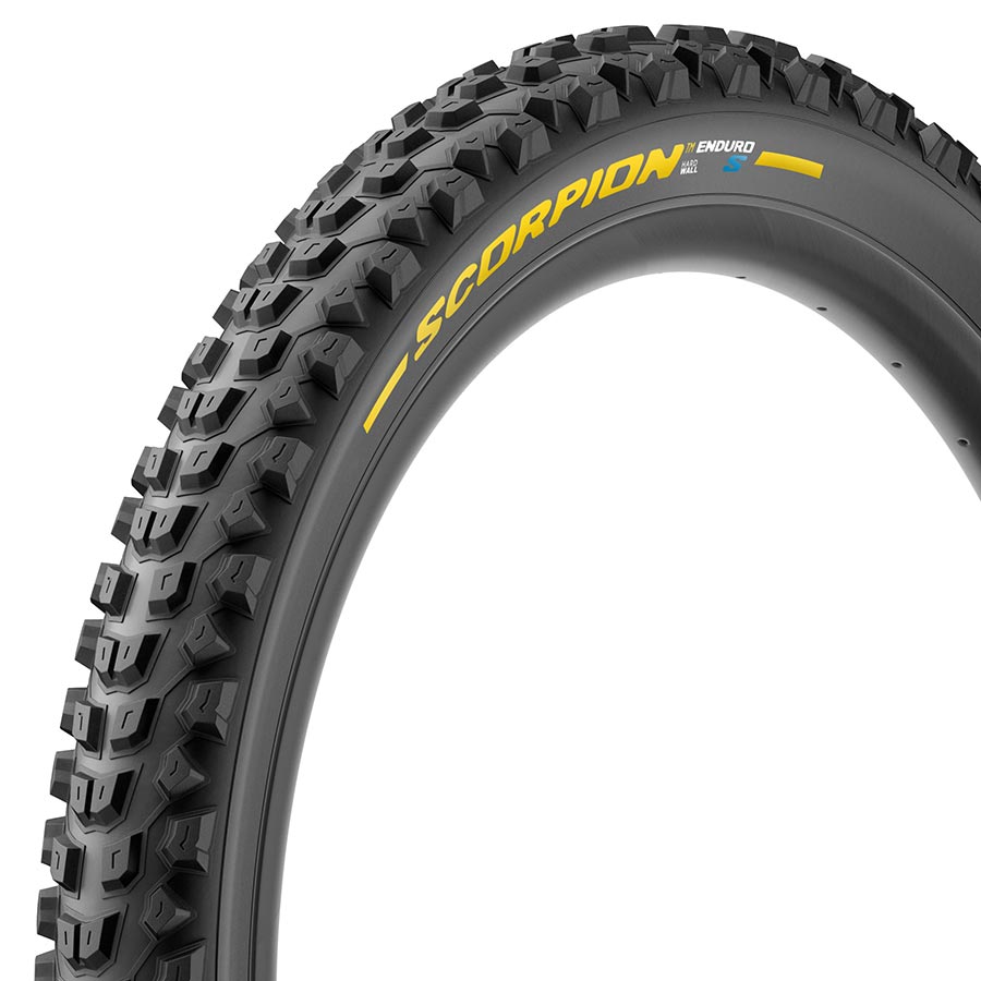 Pirelli Scorpion Enduro S mountain tire with 27.5x2.60 size, tubeless-ready, black folding tire for off-road biking.