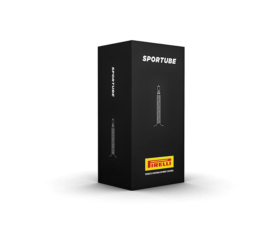 Pirelli SporTUBE bicycle tubes in 700c size, suitable for 23-30c tires, displayed in a clear image.