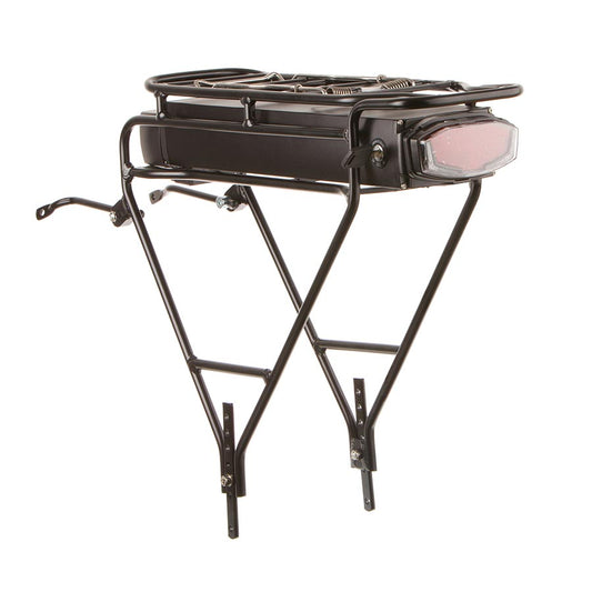 Promovec, Rear Rack Electric Assist Conversion Kit, 700C, Rim color: Black, ERF included