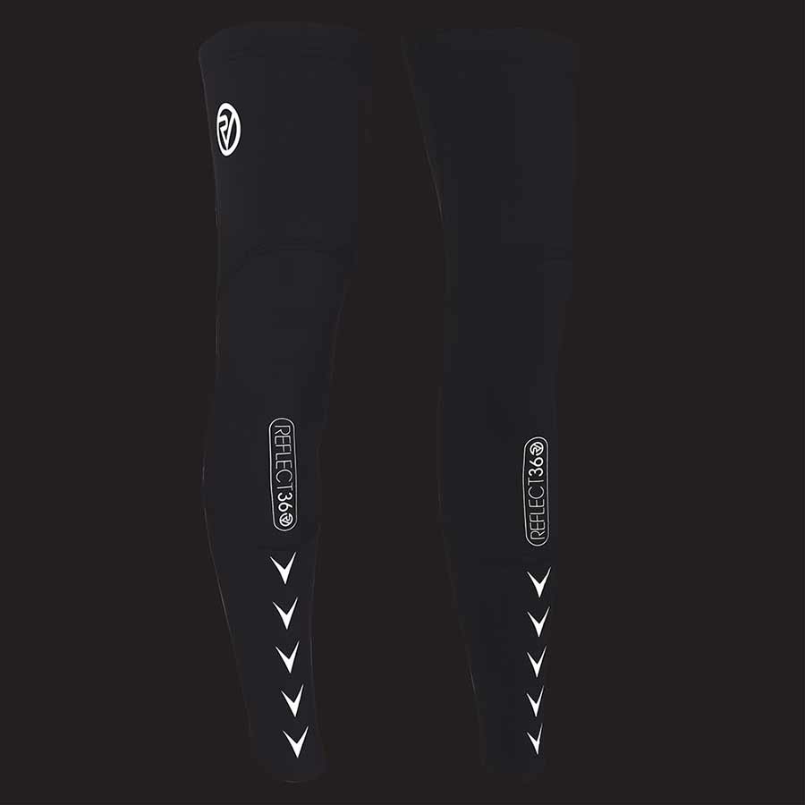 Proviz, REFLECT360, Leg Warmers, Black/Reflect, S, Pair
