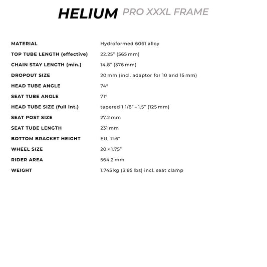 Radio Raceline, Helium Pro XXXL, Black, 22.25''
