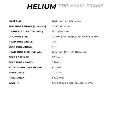 Radio Raceline, Helium Pro XXXXL, Black, 22.5''
