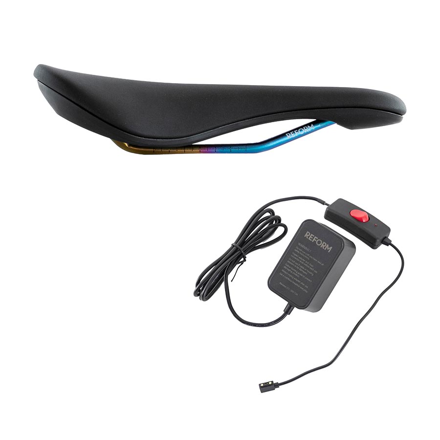 Reform Saddles, Tantalus, Saddle, 245 x 142mm, Unisex, 230g, Black, Without Power Supply