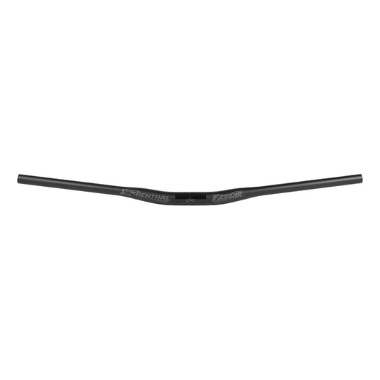 Renthal V3 Fatbar Carbon 35 MTB handlebars in black, lightweight and durable for mountain biking.