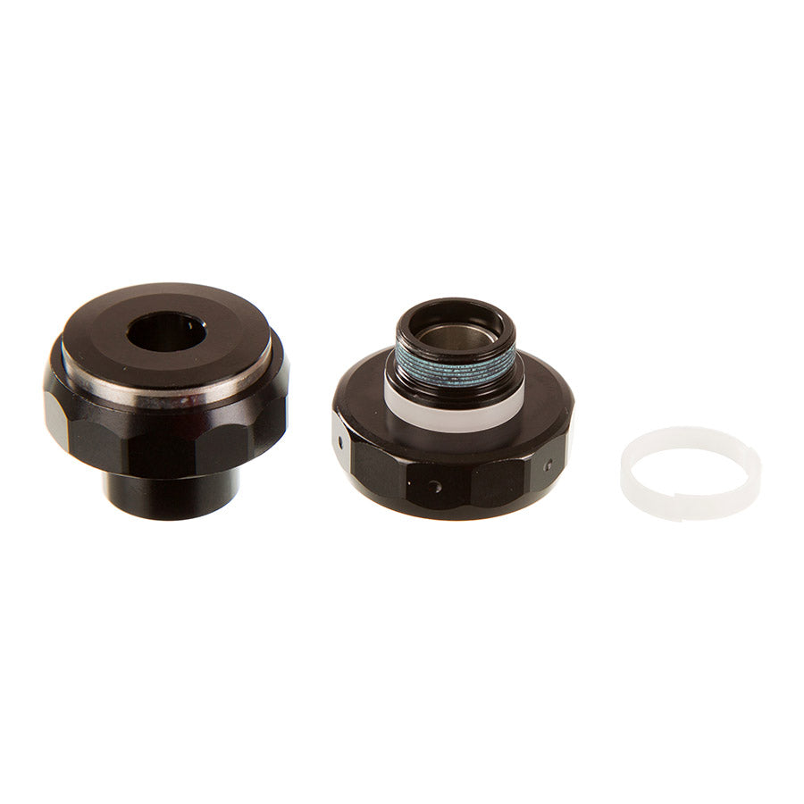 RockShox Bearing Adapter Upgrade Kit for shock mounting hardware, showing the metal components and detailed hardware parts.