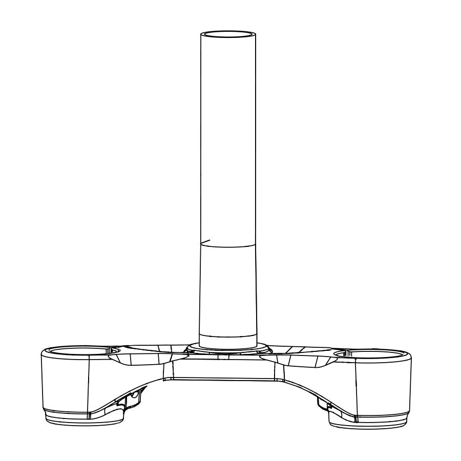 RockShox BoXXer C1 lower crown fork repair part for mountain bike suspension forks