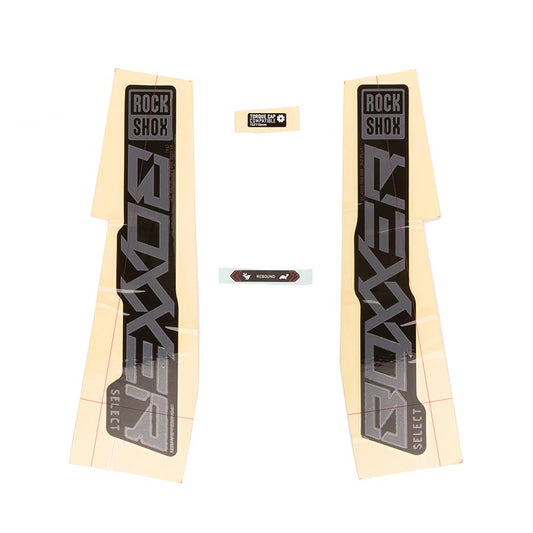 RockShox, Decal Kit for Boxxer SEL Grey/Black, 11.4018.105.002