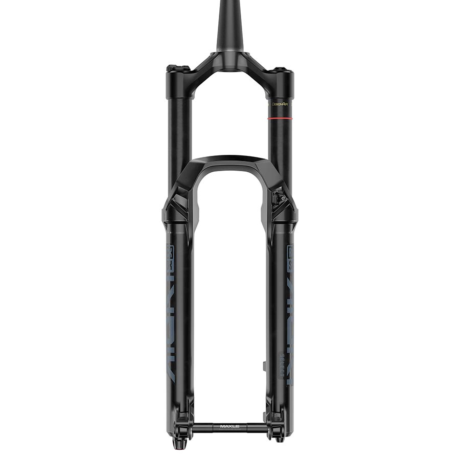 RockShox Lyrik Select RC D1 suspension forks for mountain bikes, 27.5-inch, black with 160mm travel and 15x110mm axle.