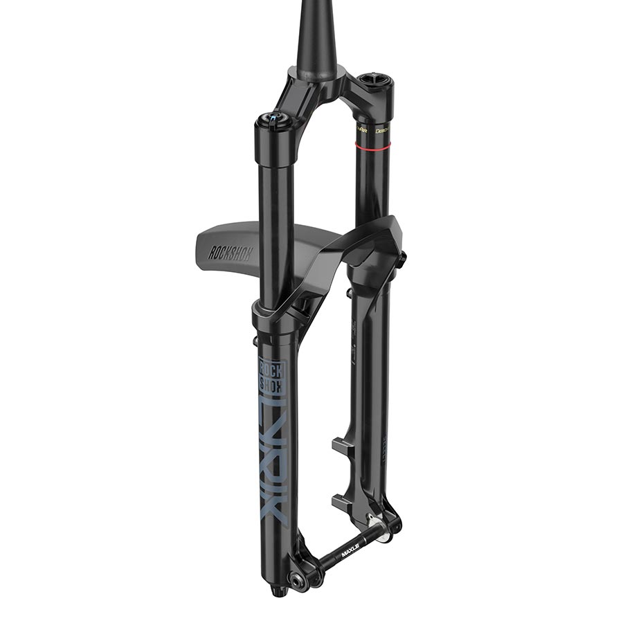 RockShox Lyrik Select RC D1 suspension forks for mountain bikes, black with 27.5-inch wheel compatibility and 160mm travel