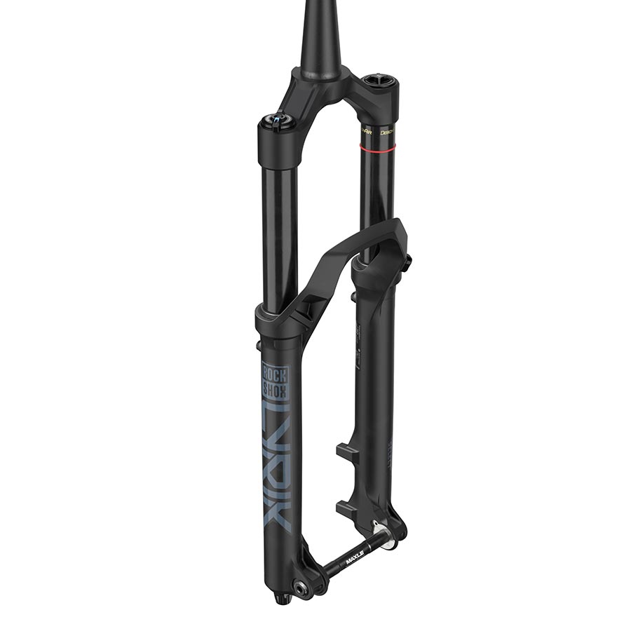 RockShox Lyrik Select RC D1 suspension forks for mountain bikes, 27.5-inch, black, 160mm travel, tapered steer tube, Boost spacing