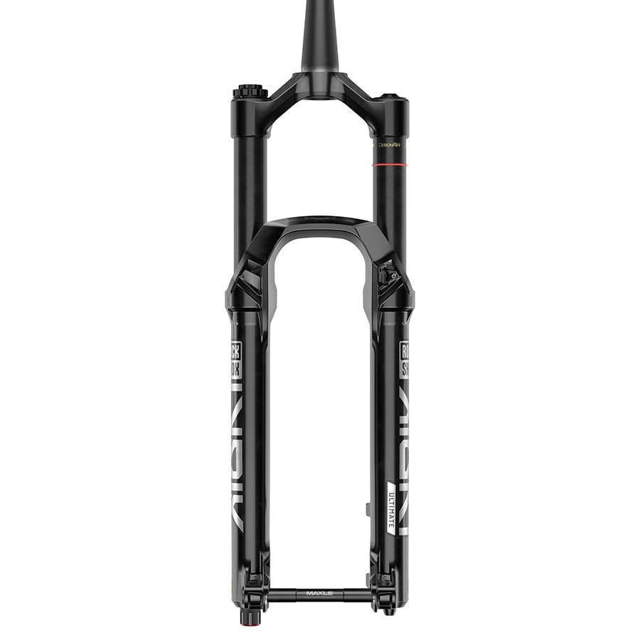 RockShox Lyrik Ultimate RC2 D1 suspension fork in black, 160mm travel, 1.1/8 to 1.5-inch tapered steerer, 15x110mm boost axle