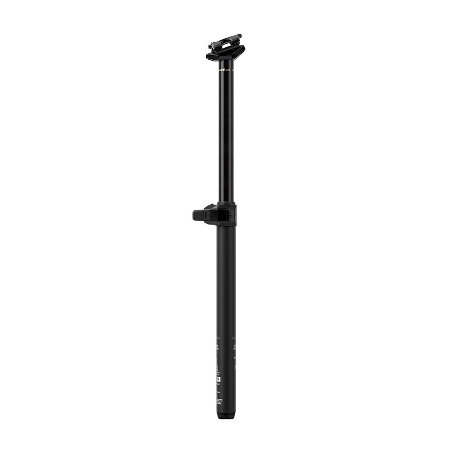 RockShox Reverb AXS B2 dropper seatpost with 30.9mm diameter, 348mm travel, 100mm offset, no remote, shown installed on bike