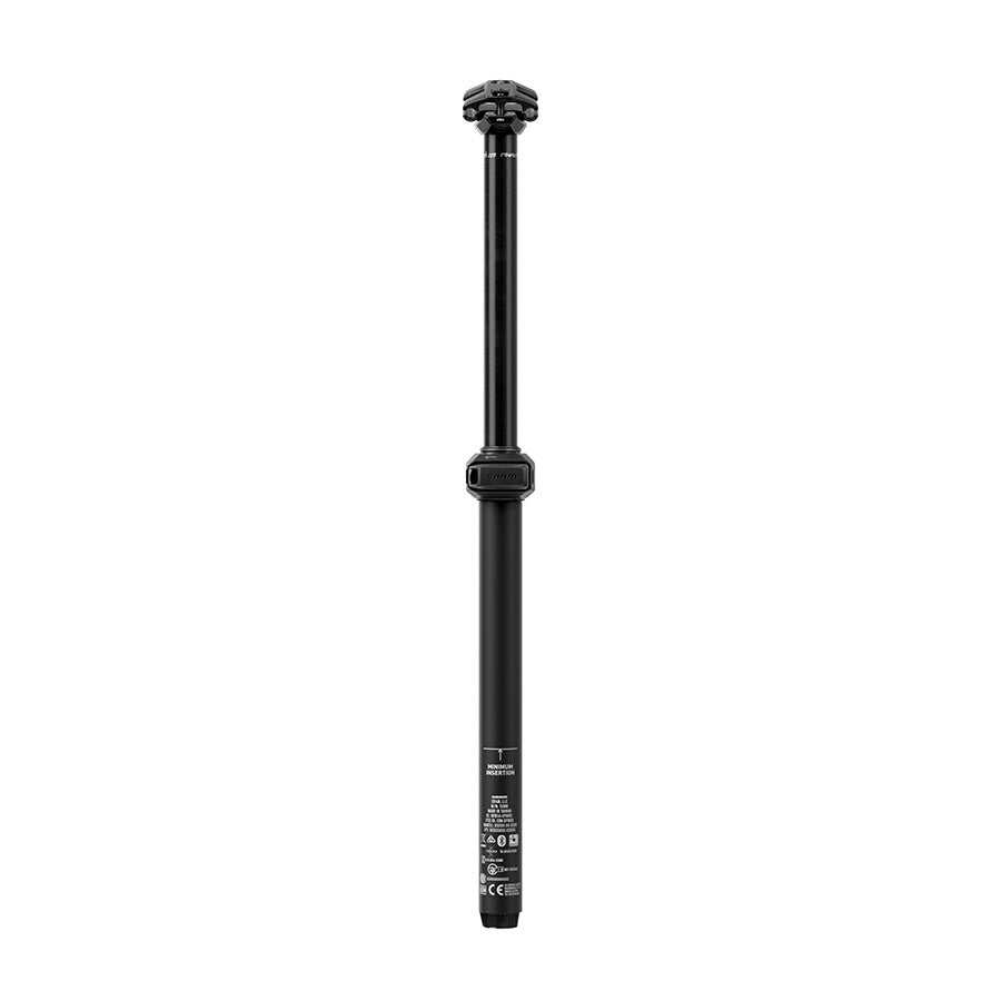 RockShox Reverb AXS B1 dropper seatpost with 30.9mm diameter, 337mm travel, 100mm offset, no remote, shown installed on mountain bike