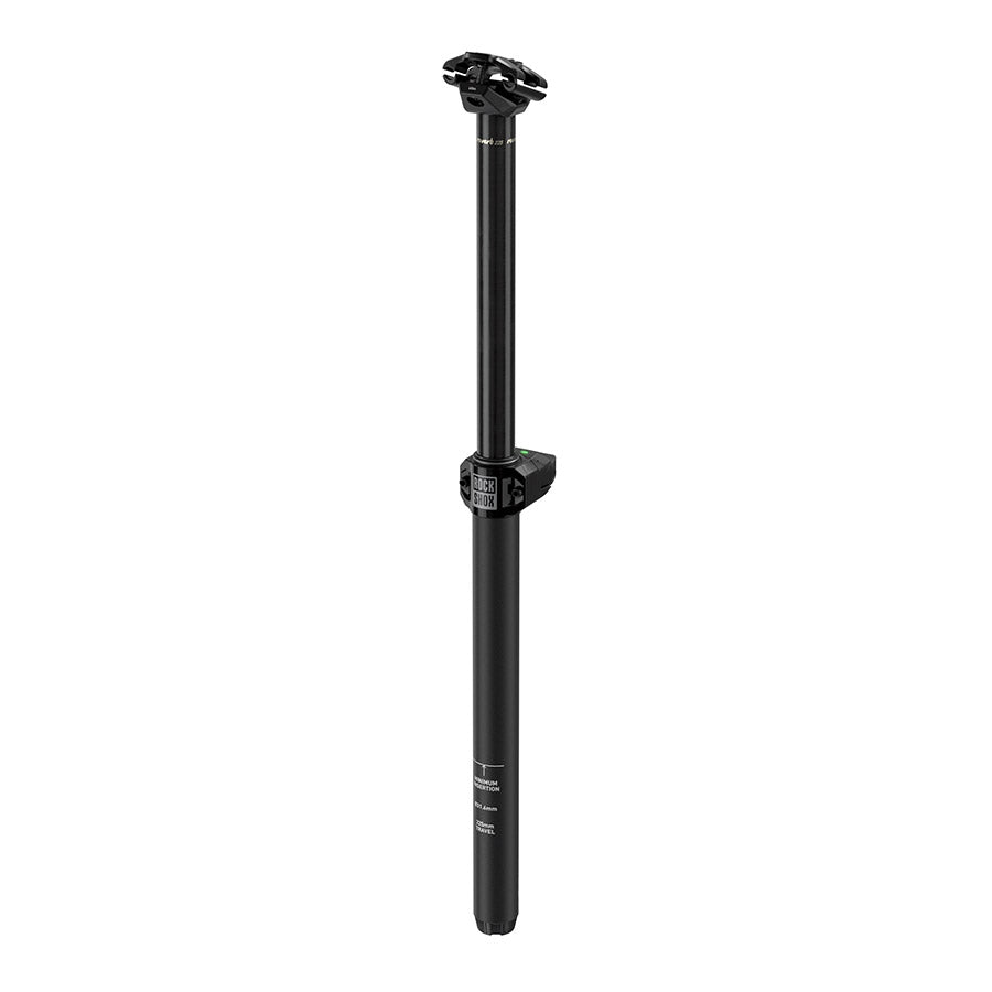 RockShox Reverb AXS B1 dropper seatpost with 30.9mm diameter, 337mm travel, 100mm offset, no remote, shown installed on a bike.