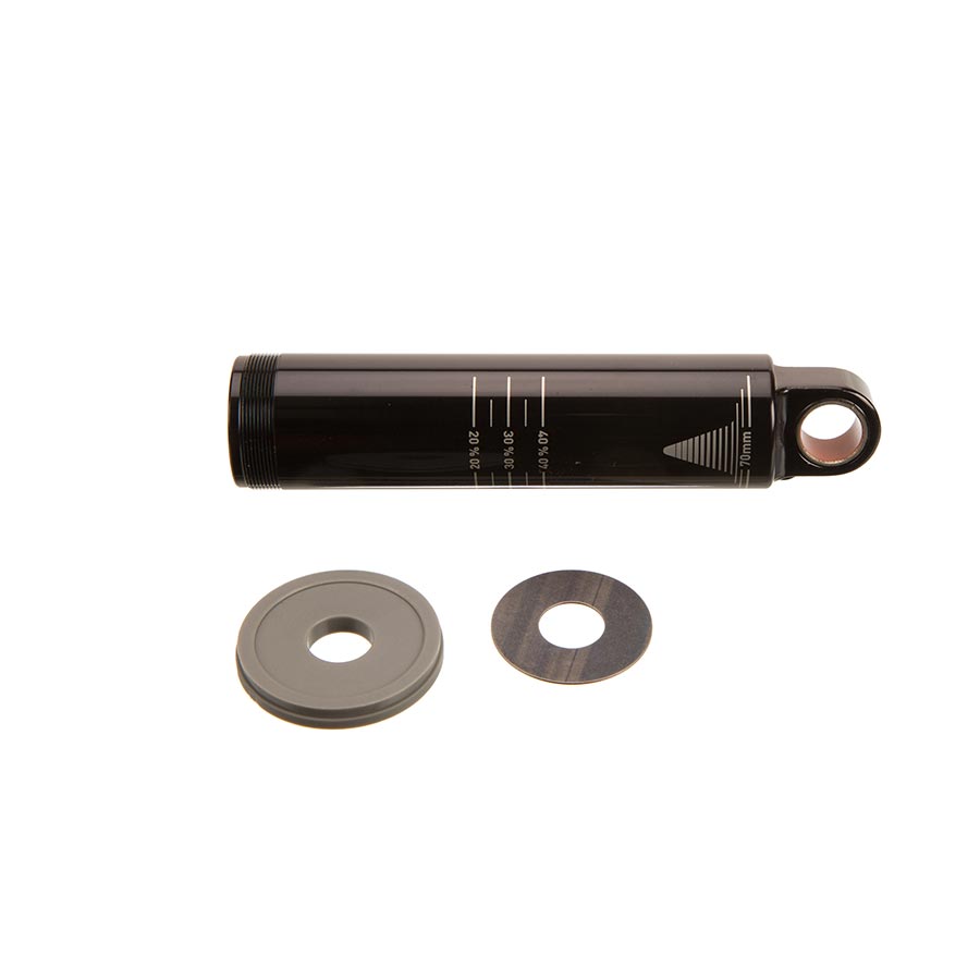 RockShox Super Deluxe C1 Damper Body for shock repair, standard 35mm size, durable shock repair part for mountain bikes.