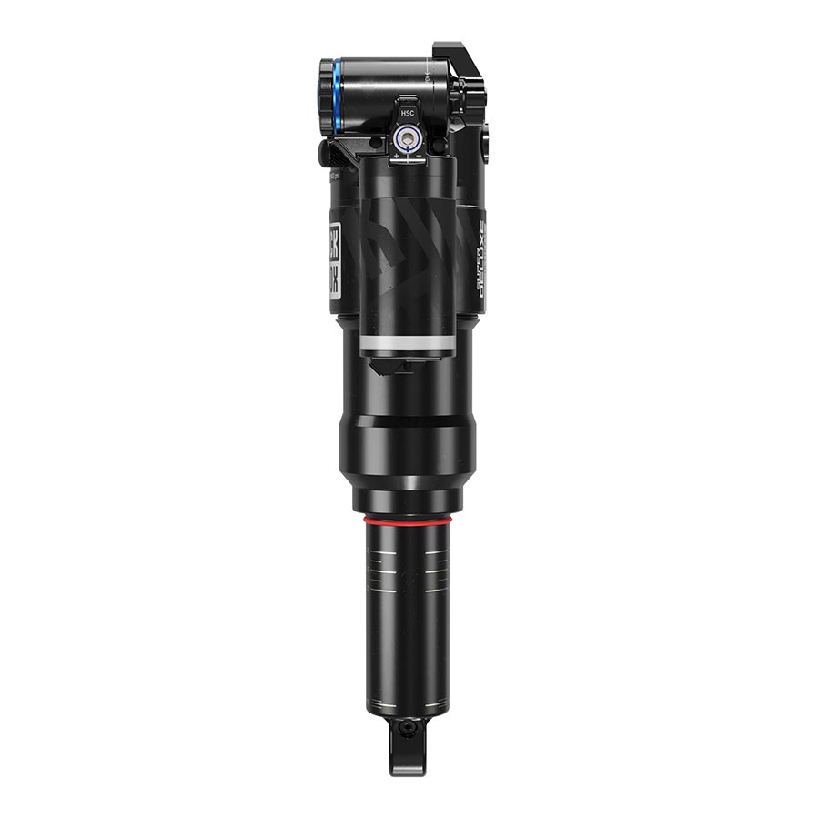 RockShox Super Deluxe Ultimate C2 rear shocks with standard eyelet, 230x65 shaft, lockout, and rebound adjustment.