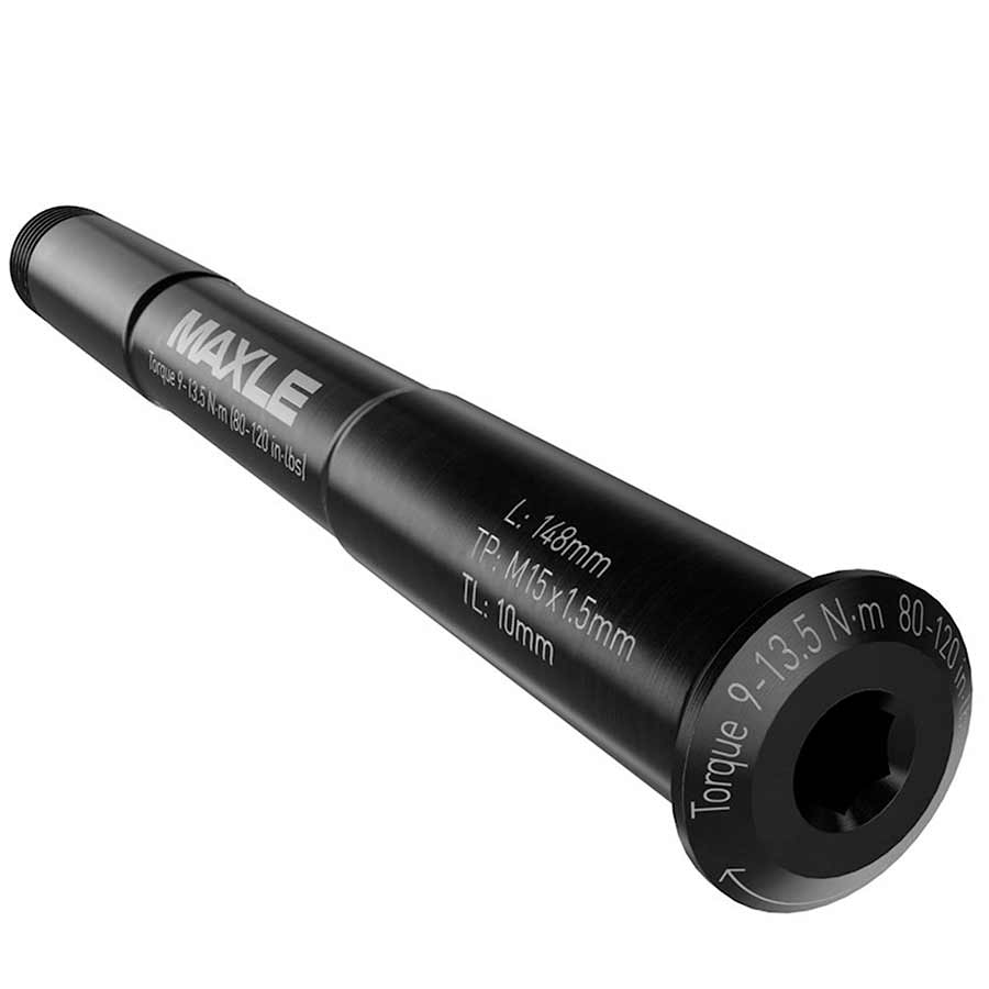 RockShox Front MTB Maxle Thru Axle, 20x110mm, 165mm length, M20x2.0 thread pitch, durable bike suspension axle