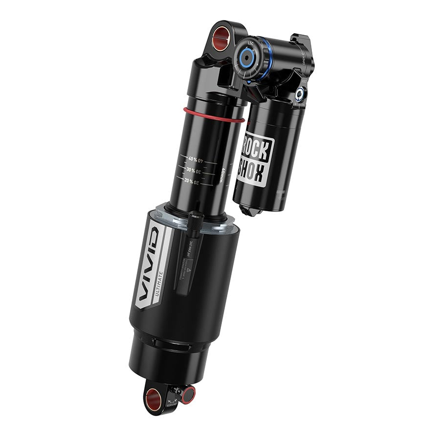RockShox Vivid Ultimate C1 rear shocks with standard eyelet body and 250x75 shaft for mountain bike suspension.