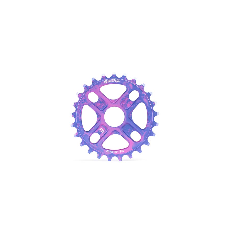 Salt Plus, Manta, Chainring, Teeth: 25, 6061-T6 Aluminum, Black