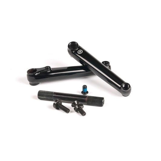 Salt Plus, Metron48, Crankset, Spindle: 19mm, 19mm, 165mm, Black, BMX, Set