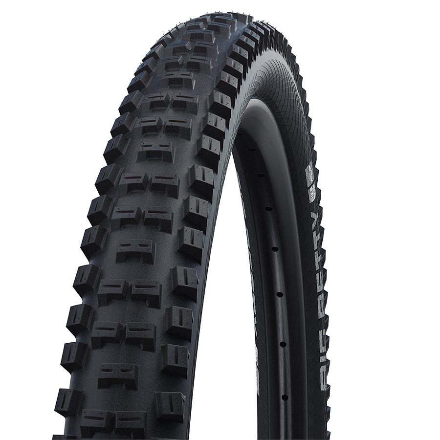 Schwalbe Big Betty mountain tires for 29-inch bikes, tubeless-ready with Addix Ultrasoft compound, black folding tires for downhill riding