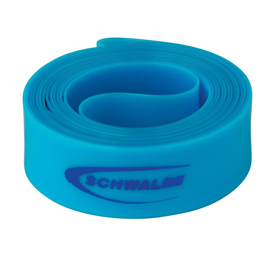 Schwalbe high pressure rim tape for 700c bicycle rims, 14mm polyurethane rim strips and tape for secure tube protection.