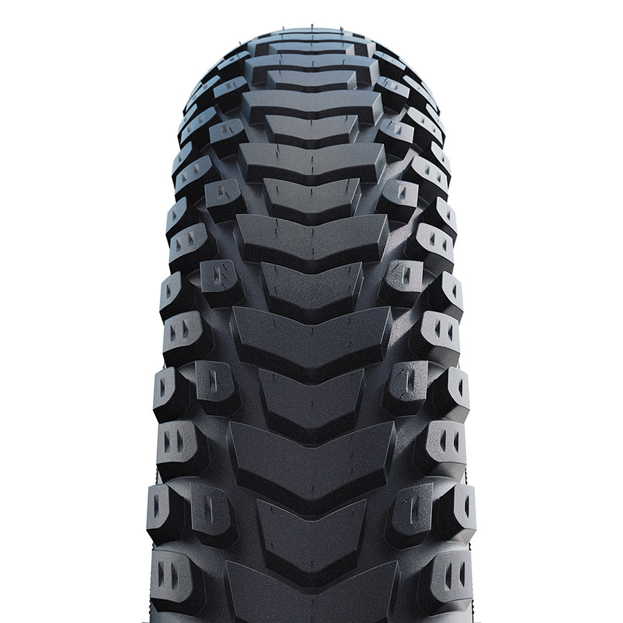 Schwalbe Marathon Mondial hybrid tire, 700x35c wire clincher with RaceGuard protection, black rubber, endurance design for cycling.