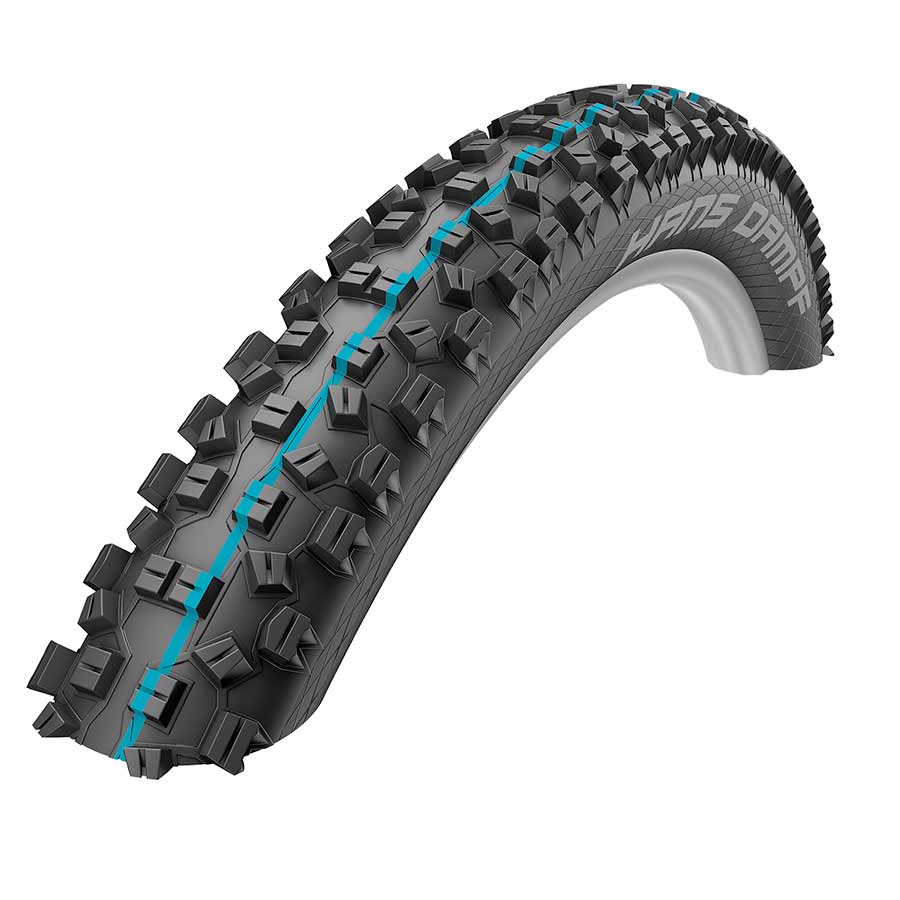 Schwalbe Hans Dampf Addix mountain tire, 24x2.35, tubeless-ready, folding, black, performance tires with Twinskin construction