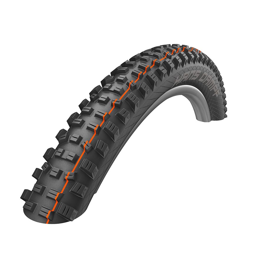 Schwalbe Hans Dampf Addix mountain tire, 24x2.35, tubeless-ready folding tire with Twinskin construction for mountain biking.