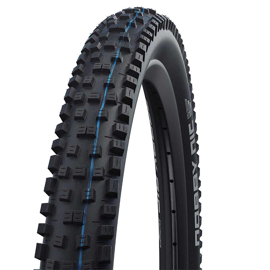 Schwalbe Nobby Nic mountain tire for 27.5-inch bikes, tubeless-ready with Addix Speedgrip compound and aggressive tread pattern