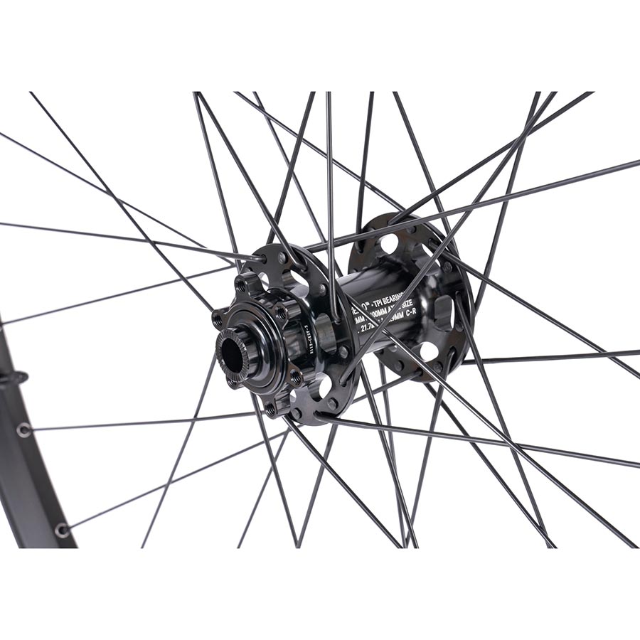 Seido Magnon 650b wheels with 584 holes, 12mm thru-axle, 100mm R, 142mm disc, 6-bolt pair for mountain bikes.