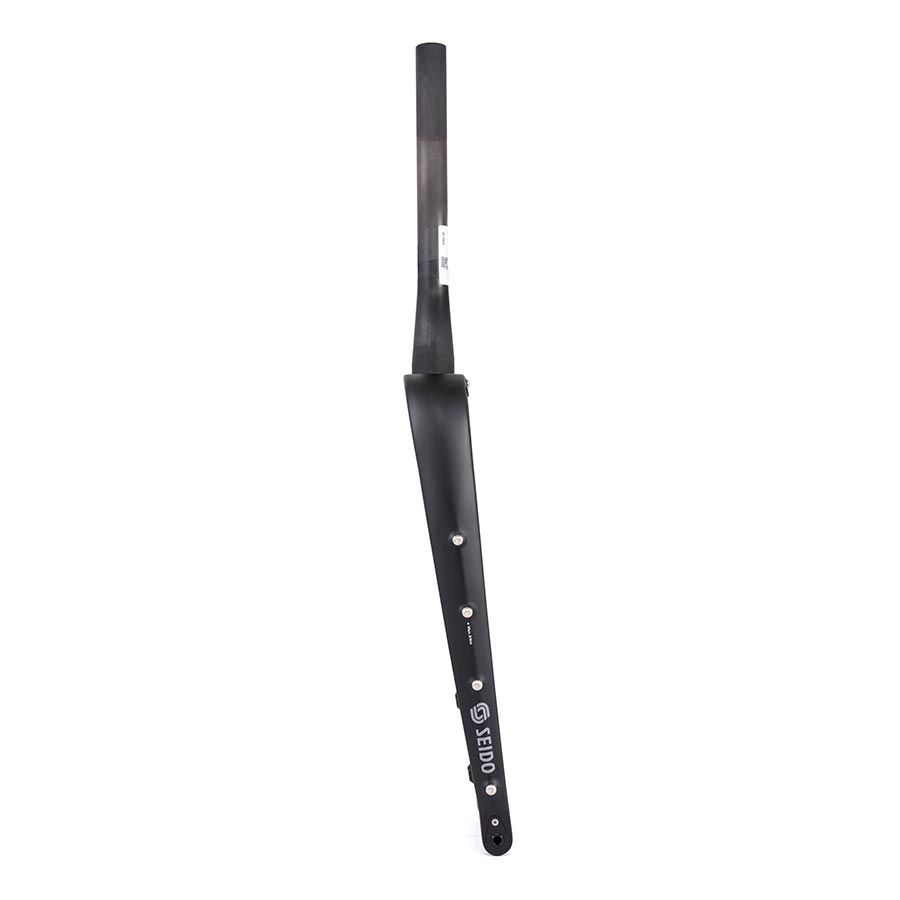 Seido, MGV, Fork, 700C/27.5'', 1-1/8''-1.5'', 12x100mm TA, Rake: 52mm, Black