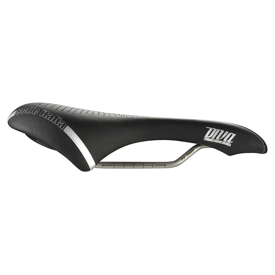 Selle Italia DIVA Gel Superflow road saddle, 152mm width, women’s bike saddle with gel padding and lightweight design