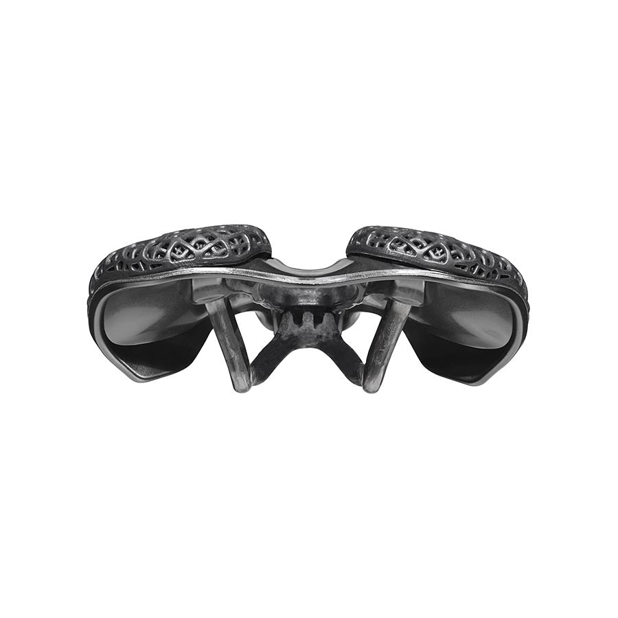 Selle Italia SLR 3D Boost Superflow road saddle, unisex black carbon saddle with 248x145mm dimensions, ergonomic design.