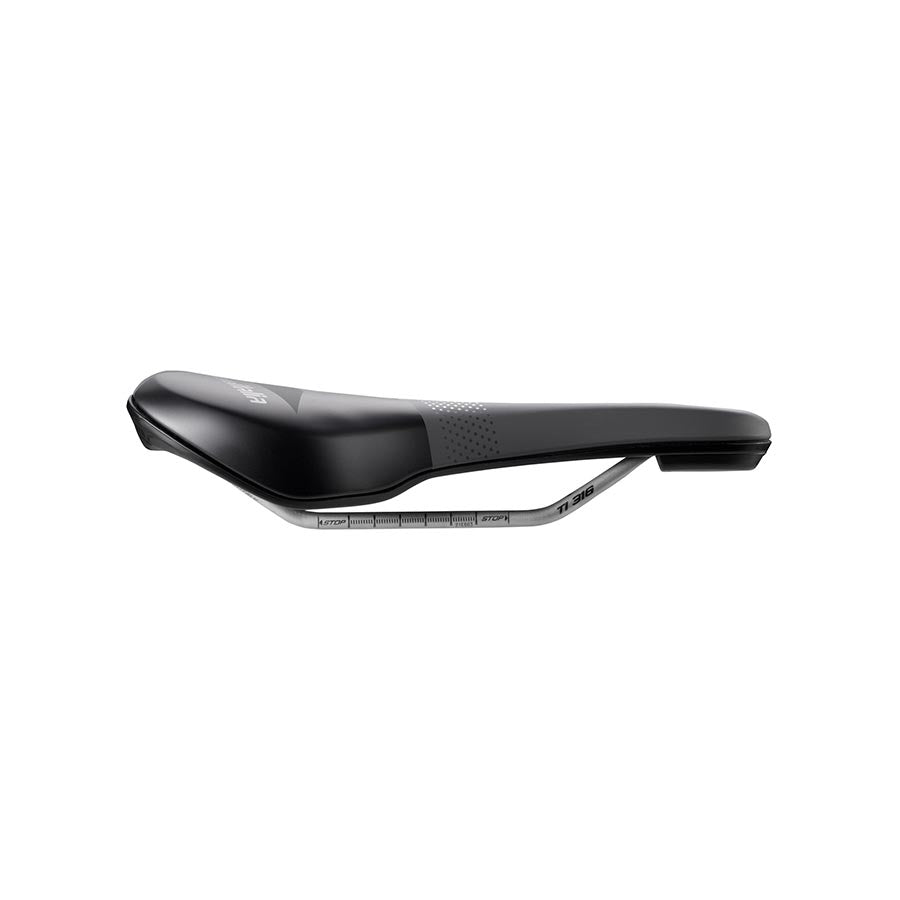 Selle Italia X-BOW mountain saddle, 155mm unisex black saddle with lightweight design and ergonomic shape for cycling comfort