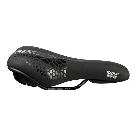 Selle Royal, Freeway Fit Moderate, Saddle, 260 x 186mm, Unisex, 524g, Black
