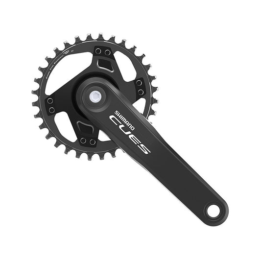 Shimano CUES FC-U4000-1 MTB crankset with 30T JIS chainring, 170mm black boost crank for mountain biking.