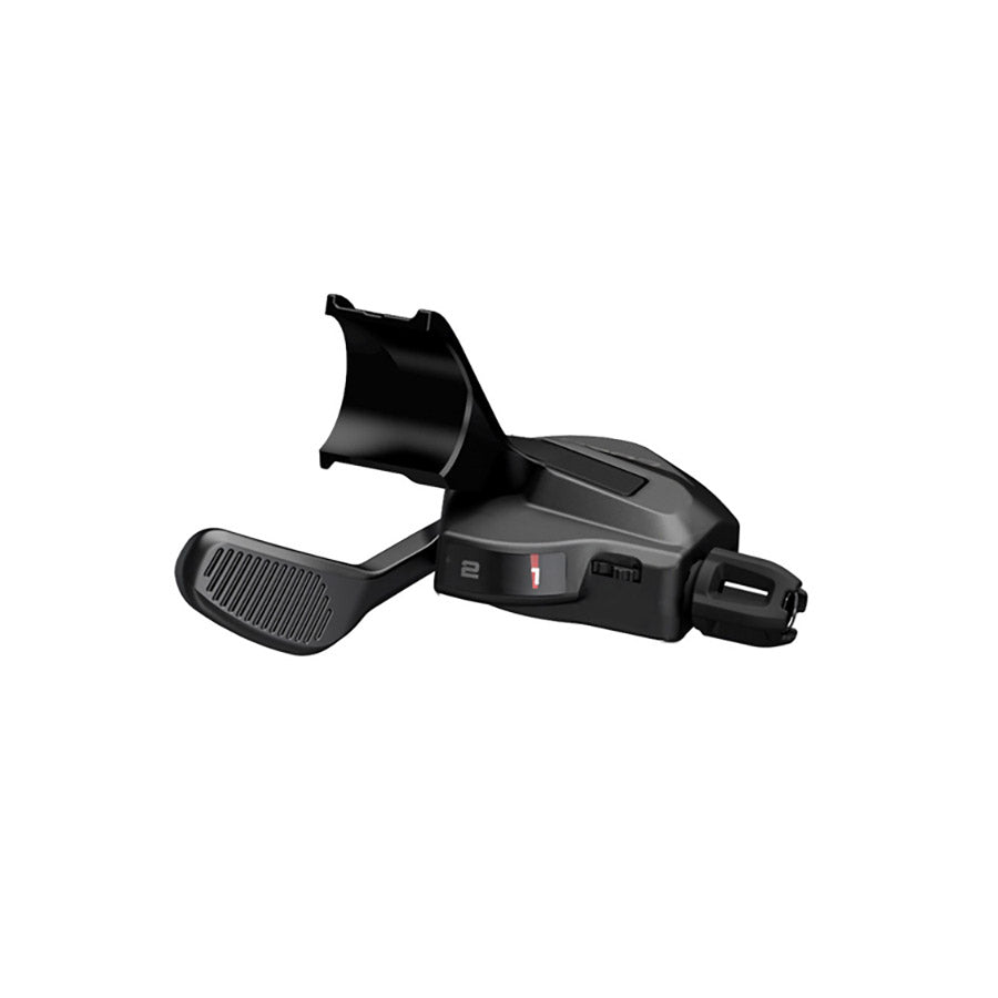 Shimano CUES SL-U8000 MTB trigger shifters with 11-speed I-spec II black mountain bike components.