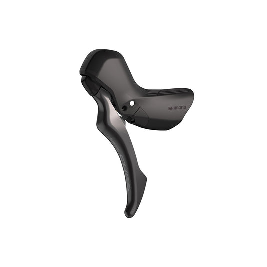 Shimano CUES ST-U6030-L road shifter-brake lever in black, designed for speed and control on road bikes.
