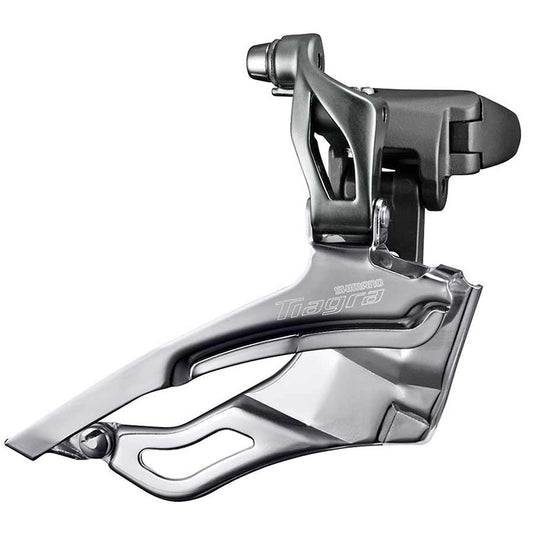 Shimano, Tiagra FD-4700, Front derailleur, 2x10sp, Down Swing, Bottom Pull, Braze-on