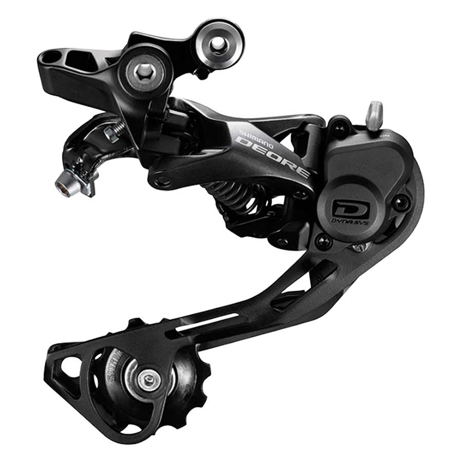 Shimano Deore RD-M6000 rear derailleur for mountain bikes, black finish, mountain bike gear shifting component