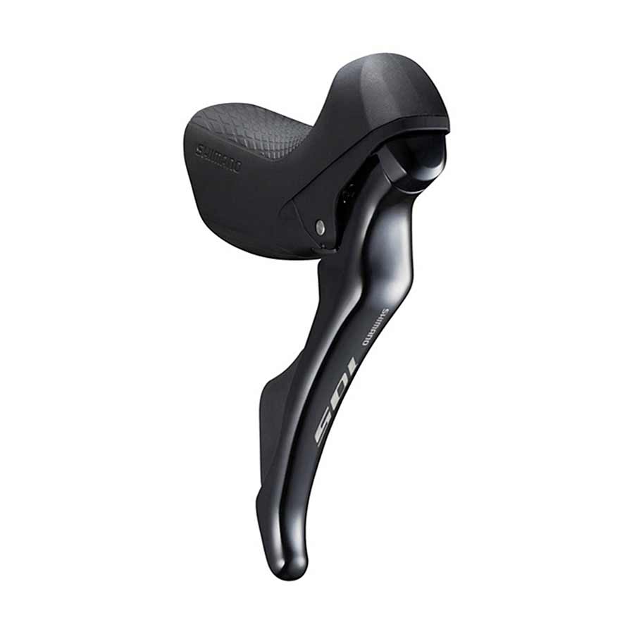Shimano 105 ST-R7000 road shifter-brake lever in black, designed for smooth gear shifting and braking on road bikes.