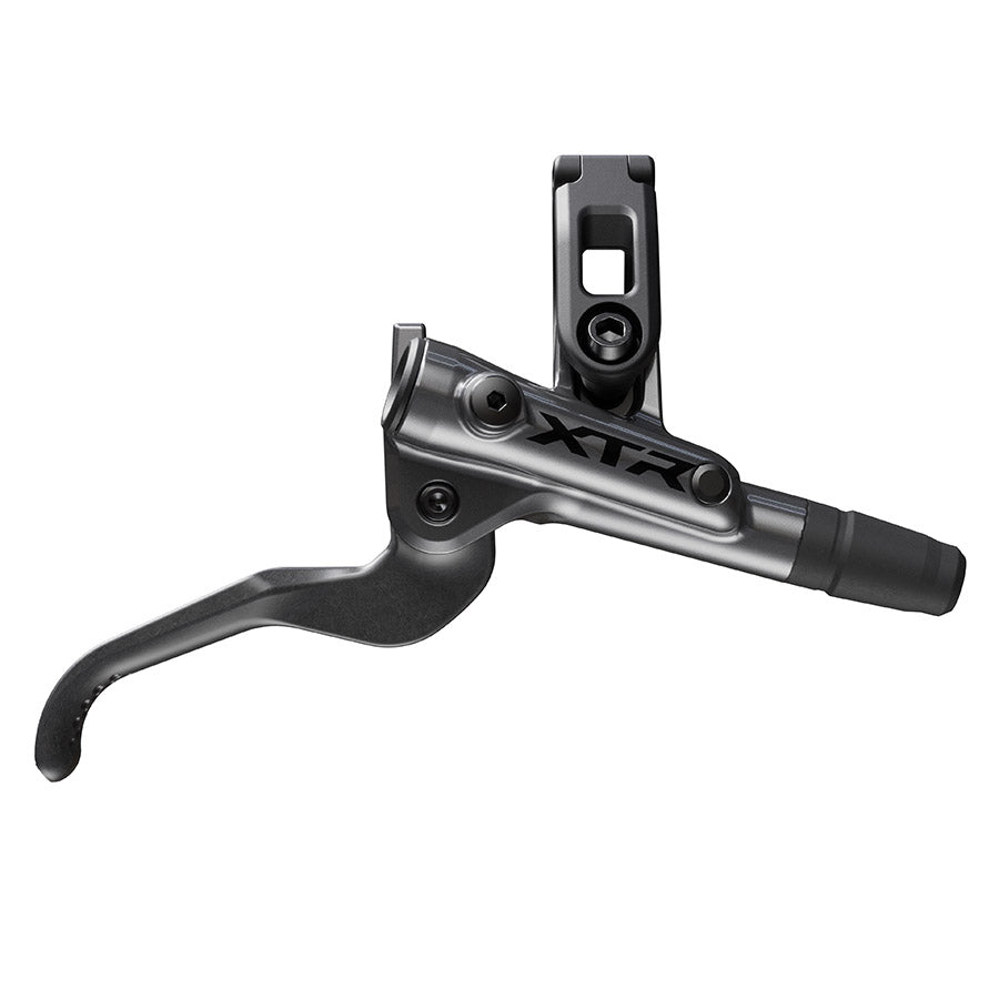 Shimano XTR BL-M9200 hydraulic MTB brake lever for left side, black, mountain bike brake control with ergonomic design.
