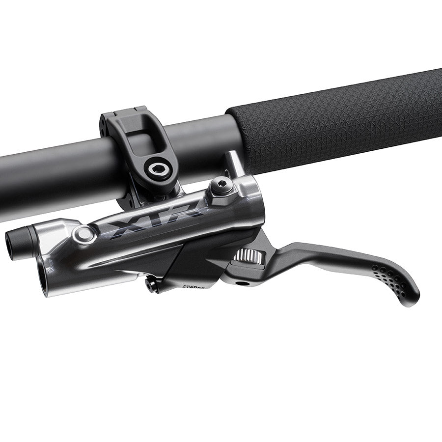 Shimano XTR BL-M9220 hydraulic MTB brake levers for left hand, black finish, mountain bike cycling component.