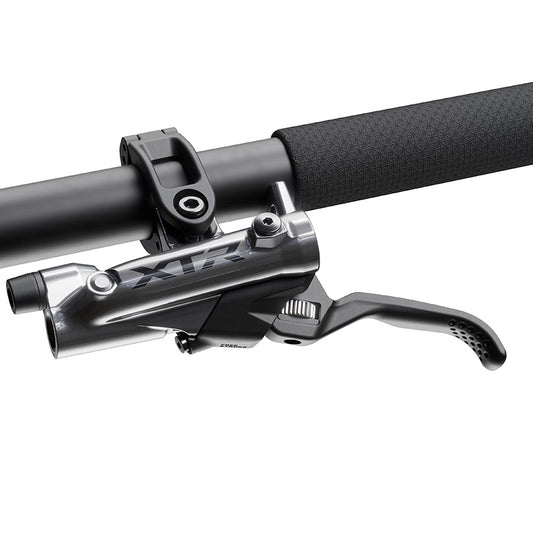 Shimano XTR BL-M9220 hydraulic MTB brake levers for left hand, black finish, mountain bike cycling component.